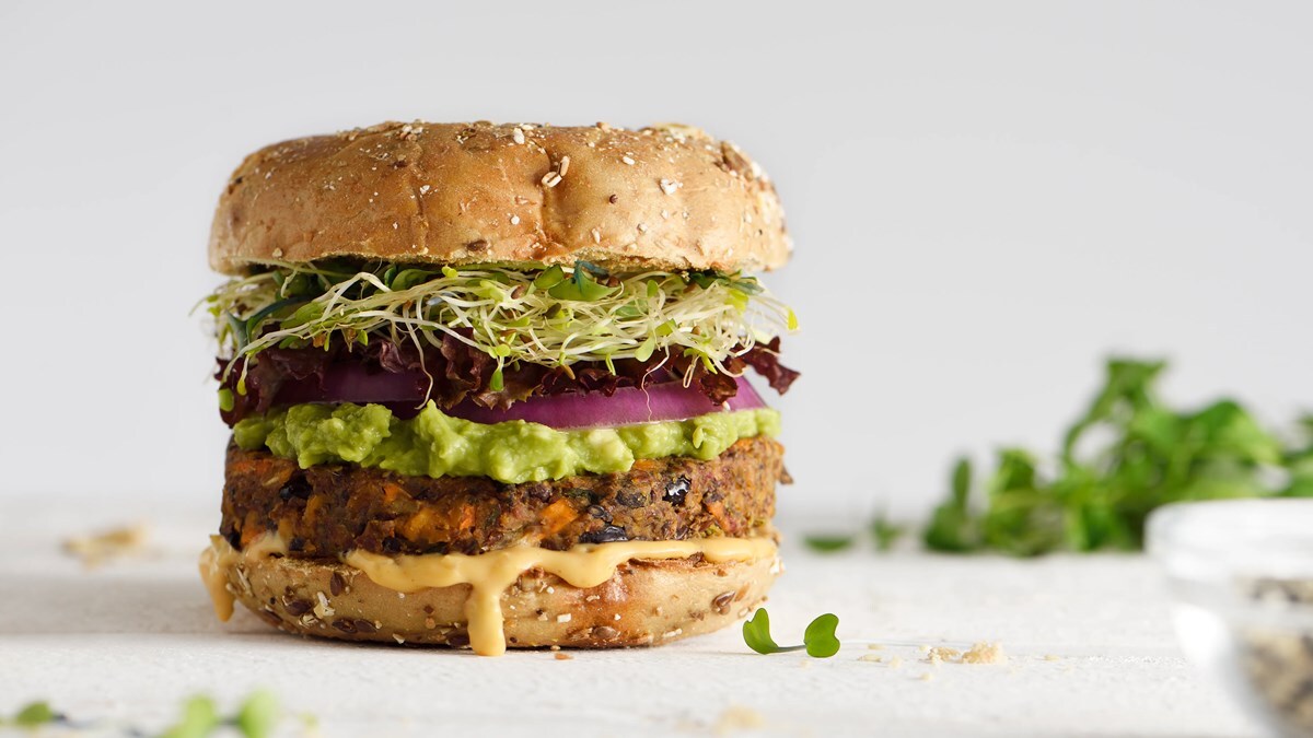air-fryer-vegan-burger-recipe