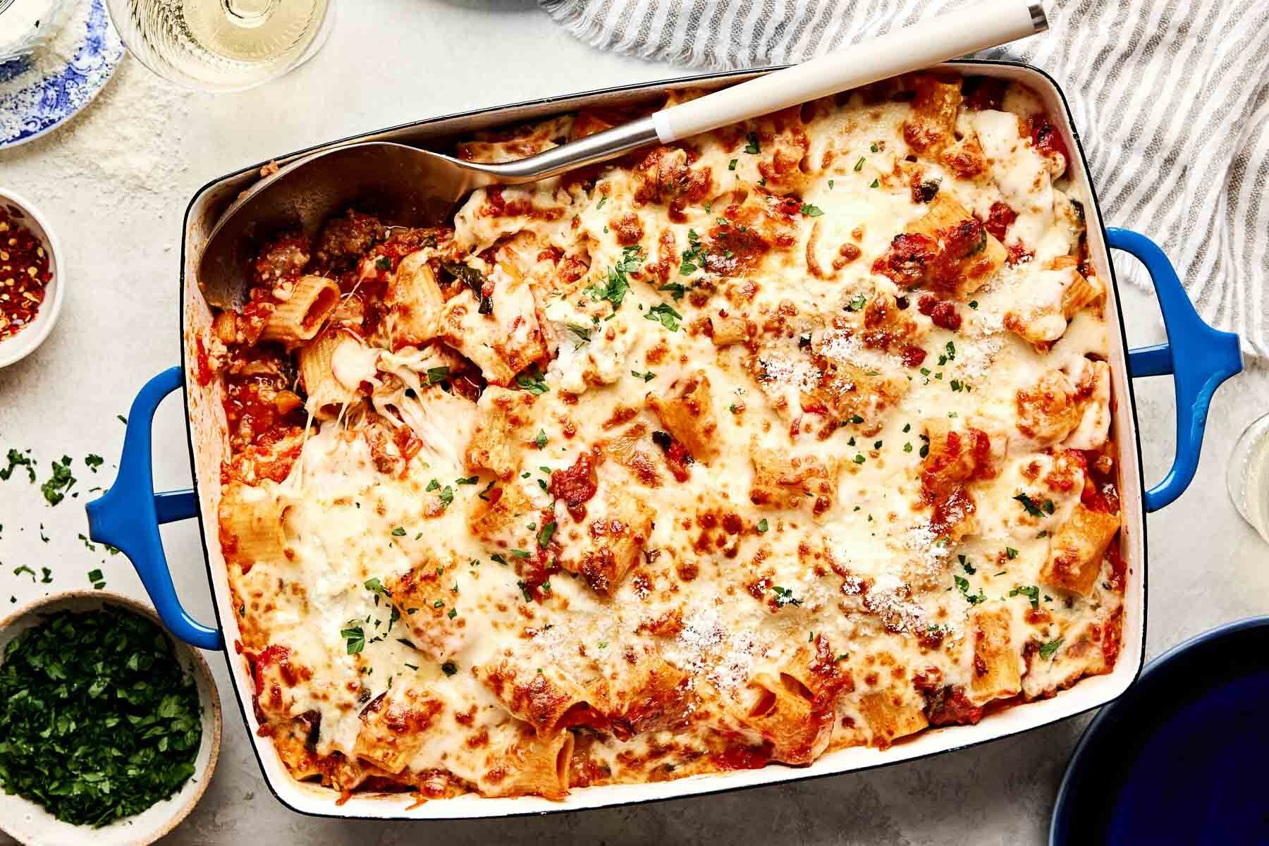 baked-rigatoni-with-italian-sausage-recipe