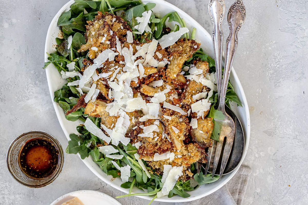 cooked-mushroom-salad-recipe