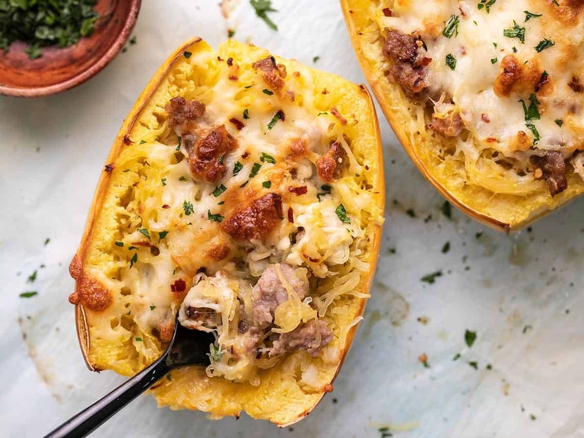 italian-sausage-spaghetti-squash-recipe