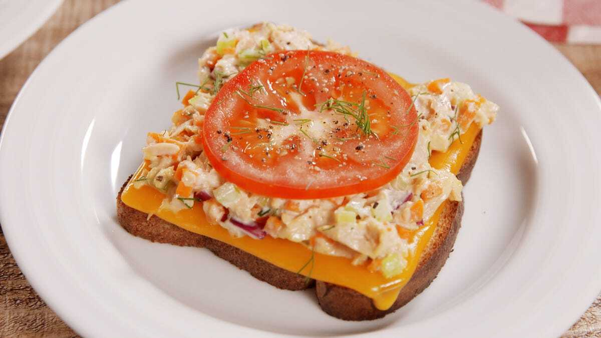 open-faced-tuna-melt-sandwich-recipe